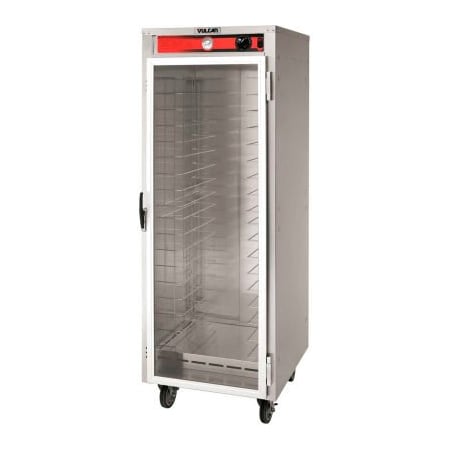 Vulcan Restaurant Equipment Vulcan VHFA18, Full Size Non-Insulated Hot Food Holding Cabinet, Glass Door, 120V VHFA18